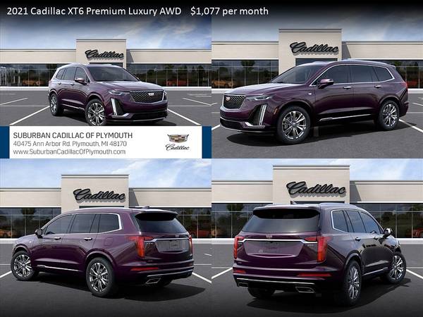 2021 Cadillac XT6 XT 6 XT-6 Premium Luxury AWD FOR ONLY 1, 089/mo! for sale in Plymouth, MI – photo 18