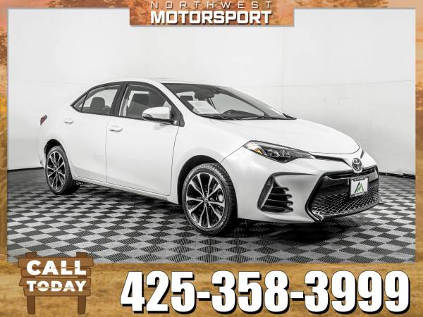 *ONE OWNER* 2018 *Toyota Corolla* XSE FWD for sale in Everett, WA
