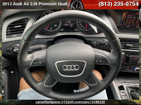 2013 Audi A4 2.0t Premium Quat 2.0t Premium Quattro for sale in TAMPA, FL – photo 17