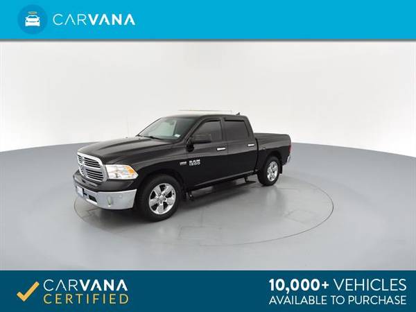 2015 Ram 1500 Crew Cab Big Horn Pickup 4D 5 1/2 ft pickup Black - for sale in Covington, OH – photo 6
