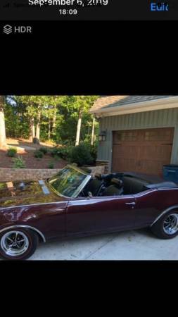 1969 Oldsmobile Cutlass - cars & trucks - by owner - vehicle... for sale in Rocky Mount, NC – photo 6