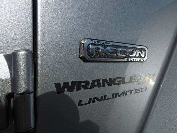 2018 Jeep Wrangler JK Unlimited Rubicon Recon suv Billet Silver -... for sale in Pocatello, ID – photo 18