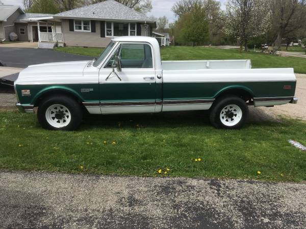 1971 Chevy C20 Cheyenne Super for sale in Bloomington, IL – photo 2