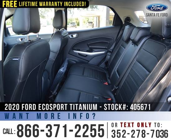 2020 FORD ECOSPORT TITANIUM 8, 000 off MSRP! for sale in Alachua, FL – photo 18