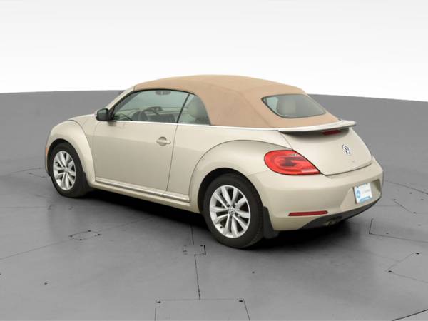 2014 VW Volkswagen Beetle TDI Convertible 2D Convertible Beige - -... for sale in Sarasota, FL – photo 7