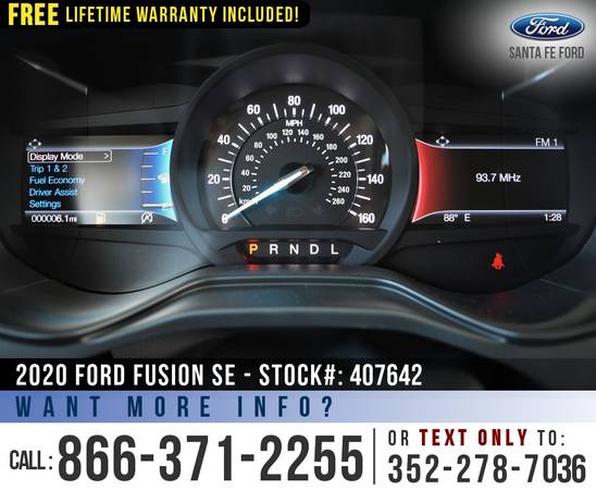 *** 2020 FORD FUSION SE *** SAVE Over $6,000 off MSRP! - cars &... for sale in Alachua, GA – photo 14