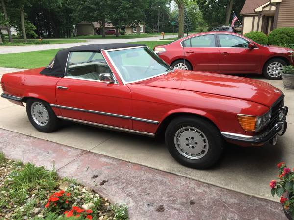 1973 Mercedes 450SL convertible for sale in Granger , IN – photo 2