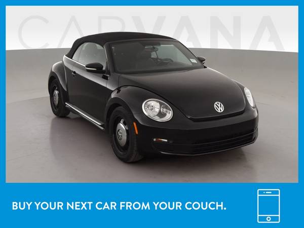2014 VW Volkswagen Beetle 2 5L Convertible 2D Convertible Black for sale in Chaska, MN – photo 12