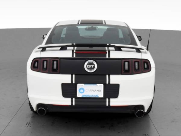 2013 Ford Mustang GT Premium Coupe 2D coupe White - FINANCE ONLINE -... for sale in Athens, OH – photo 9
