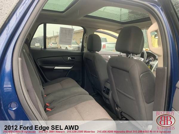 2012 FORD EDGE SEL AWD! LOADED! REMOTE START! PANO-SUNROOFS! FINANCING for sale in Syracuse, NY – photo 15