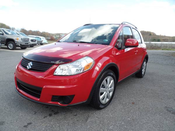 2011 *Suzuki* *SX4* *Base Trim* Vivid Red - cars & trucks - by... for sale in Johnstown , PA – photo 7