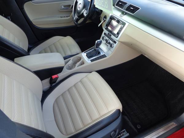 2013 VW CC LUXURY SPORT-ONLY 103k-LTHR-NEW TIRES an for sale in East Windsor, MA – photo 5