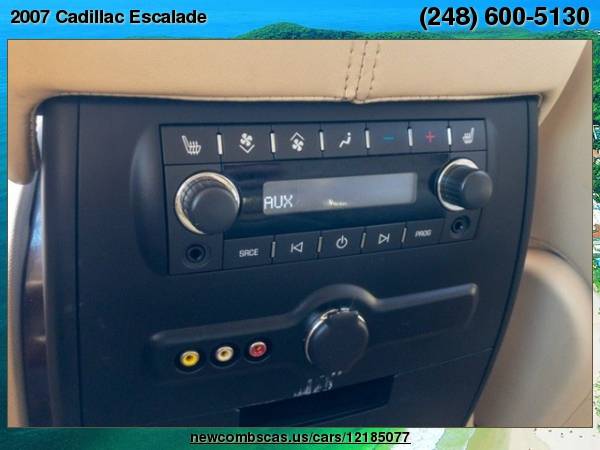 2007 Cadillac Escalade Base All Credit Approved! for sale in Auburn Hills, MI – photo 17