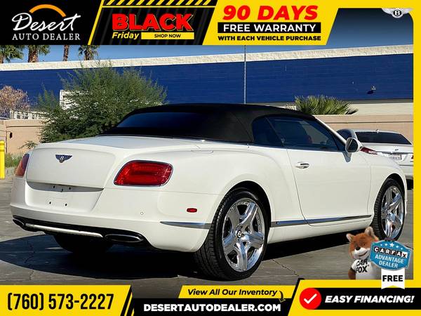 2014 Bentley Continental GT Convertible BEAUTIFUL inside and out! -... for sale in Palm Desert , CA – photo 13