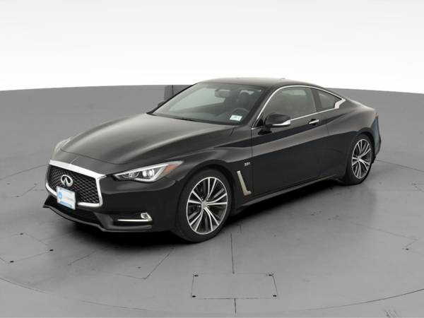 2017 INFINITI Q60 2.0t Premium Coupe 2D coupe Black - FINANCE ONLINE... for sale in Washington, District Of Columbia – photo 3