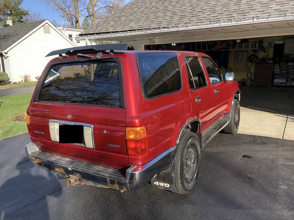 1992 Toyota 4Runner SR5 - cars & trucks - by owner - vehicle... for sale in La Grange, IL – photo 3