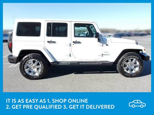 2017 Jeep Wrangler Unlimited Sahara Sport Utility 4D suv White for sale in Lexington, KY – photo 10