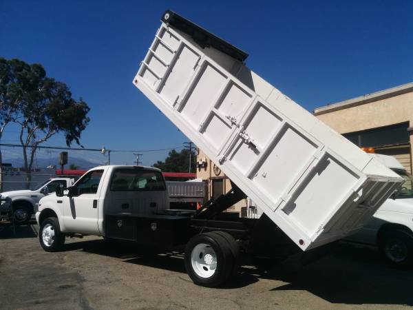 2008 FORD F350, 12FT DUMP, LIFTGATE, GAS, I FINANCE HERE MYSELF -... for sale in Rosemead, CA – photo 24
