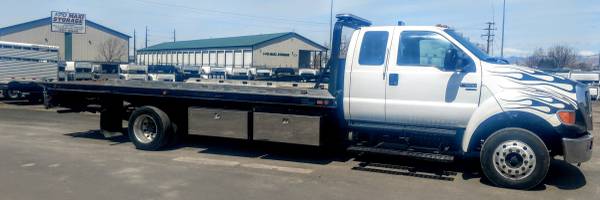 2008 Ford F-650 Rollback 6.7 Cummins Diesel Allison Auto Tow Truck -... for sale in Grand Junction, CO – photo 2