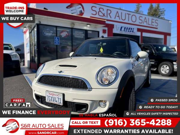 2014 Mini Convertible Cooper S Convertible 2D 2 D 2-D PRICED TO for sale in Sacramento , CA
