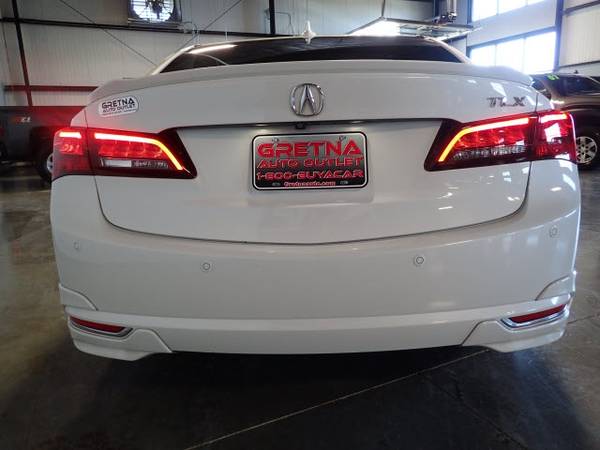 2015 Acura TLX V6 4dr Sedan w/Advance Package, White for sale in Gretna, NE – photo 6
