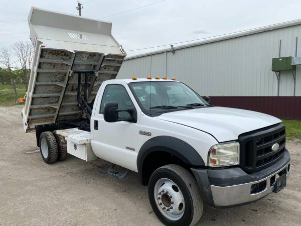 2006 Ford F-450 diesel dump truck Low Miles! - - by for sale in Saint Joseph, IA – photo 9