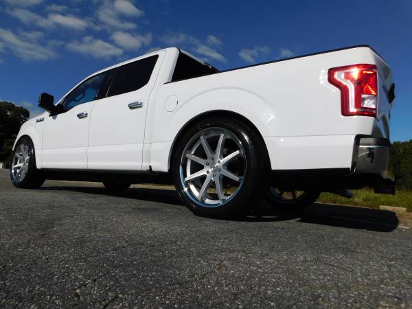 5/7 LOWERED 15 FORD F-150 XLT SUPERCREW 5.0L COYOTE *24X10 KMC*... for sale in KERNERSVILLE, SC – photo 8