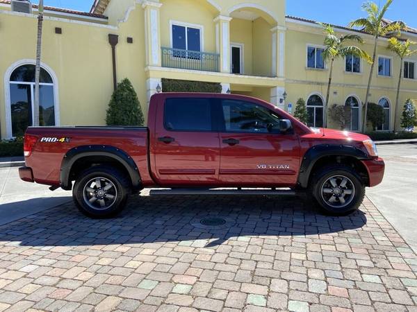 2014 Nissan Titan PRO-4X Tow Package Bed Liner New Tires Clean Title for sale in Okeechobee, FL – photo 6