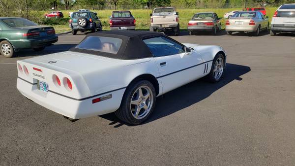 Beautiful 1990 Corvette Stingray Convertible 6 speed Low milege for sale in Springfield, OR – photo 3