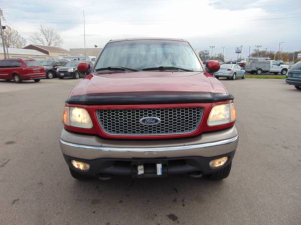 2002 FORD F150 LARIAT 4DR SUPERCREW 4X4 4.6LTR_V8 LOADED MOON_CLEAN_... for sale in Union Grove, IL – photo 8
