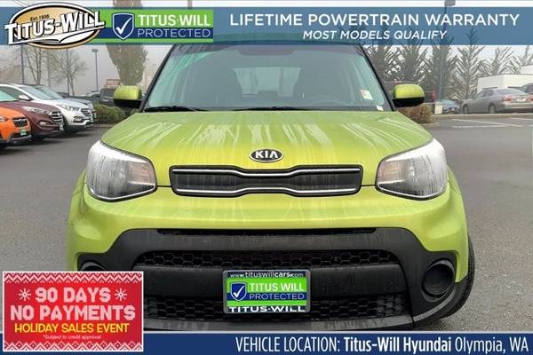 2018 Kia Soul Base Hatchback - cars & trucks - by dealer - vehicle... for sale in Olympia, WA – photo 2