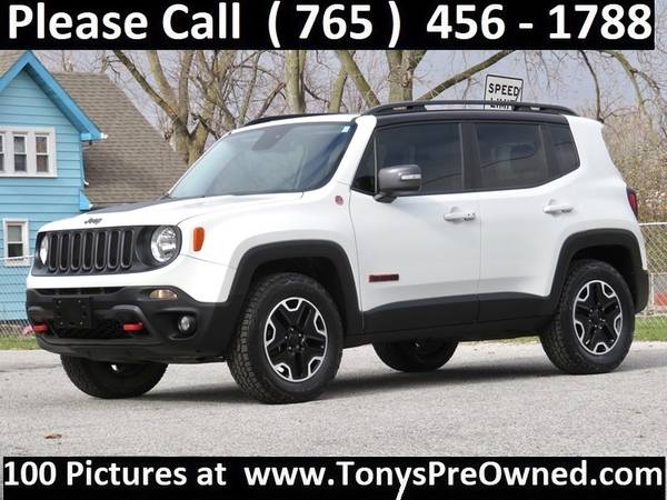 2016 JEEP RENEGADE TRAILHAWK 4X4 ~~~~~ 46,000 Miles ~~~~~ $279... for sale in Kokomo, KY – photo 2