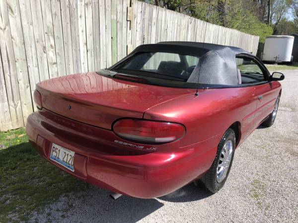 CONVERTIBLE CHRYSLER SEBRING JX 1-OWNER SINCE 1997 - cars & for sale in Savoy, IL – photo 19