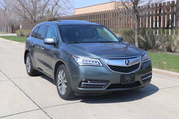 2015 Acura MDX SH-AWD 6-Spd AT w/Tech Package - - by for sale in Wheeling, IL – photo 2