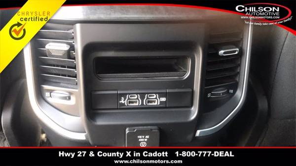 2019 Ram 1500 Big Horn/Lone Star pickup Black - - by for sale in Cadott, WI – photo 16