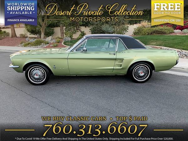 1967 Ford Mustang Coupe for sale by Desert Private Collection - cars for sale in Palm Desert , CA – photo 7