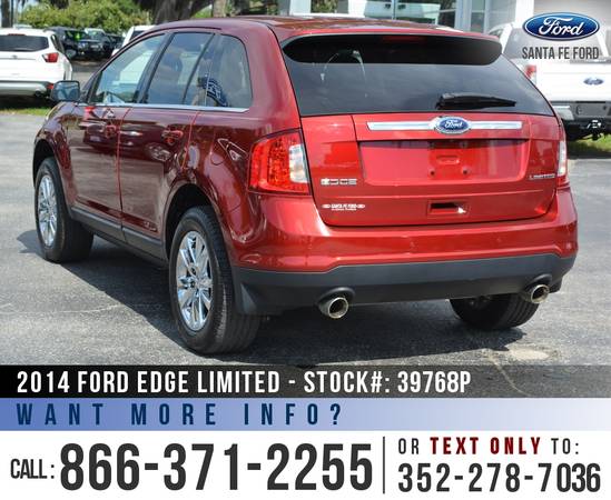 *** 2014 FORD EDGE LIMITED SUV *** Cruise - Leather Seats - SYNC for sale in Alachua, FL – photo 5