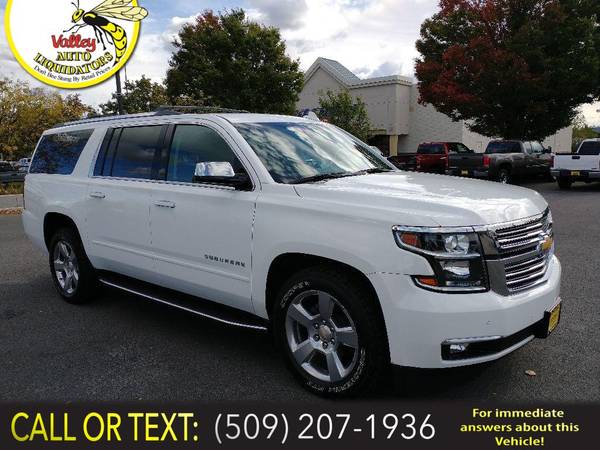 2018 Chevrolet Chevy Suburban Premier Only $500 Down! *OAC - cars &... for sale in Spokane, MT – photo 3
