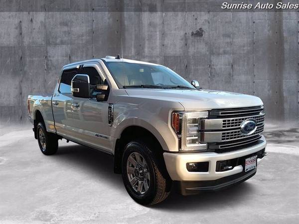 2019 Ford F-350 Diesel 4x4 4WD F350 Super Duty Platinum Truck - cars... for sale in Milwaukie, CA – photo 7