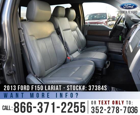 *** 2013 Ford F150 Lariat *** SYNC - Leather Seats - Flex Fuel Engine for sale in Alachua, FL – photo 21