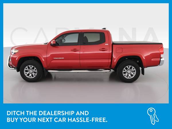 2016 Toyota Tacoma Double Cab SR5 Pickup 4D 5 ft pickup Red for sale in Dothan, AL – photo 4