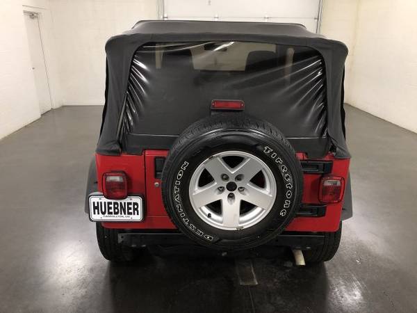 2005 Jeep Wrangler Flame Red Amazing Value!!! for sale in Carrollton, OH – photo 7