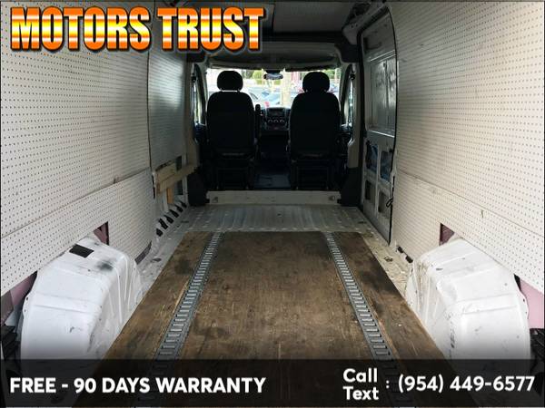 2017 Ram ProMaster Cargo Van 2500 High Roof 159" WB BAD CREDIT NO... for sale in Miami, FL – photo 22