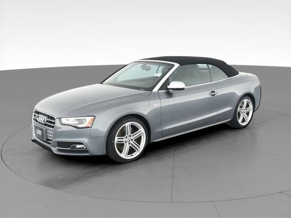 2014 Audi S5 Premium Plus Convertible 2D Convertible Gray - FINANCE... for sale in South Bend, IN – photo 3