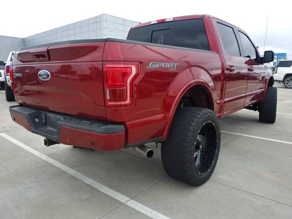 2015 FORD F-150 LARIAT SPORT - CUSTOM! LIFTED! - - by for sale in Ardmore, OK – photo 7