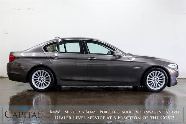 BMW 535i Turbo! Loaded w/Nav, Heated & Cooled Seats, 6spd Manual! for sale in Eau Claire, MI – photo 2
