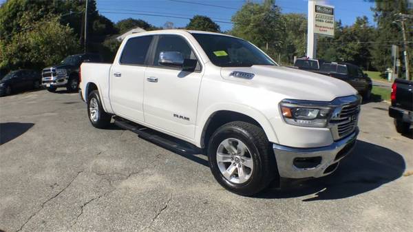 2019 Ram 1500 Laramie pickup Ivory White for sale in Dudley, MA – photo 2