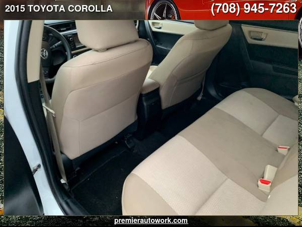 2015 TOYOTA COROLLA L - cars & trucks - by dealer - vehicle... for sale in Alsip, IL – photo 12