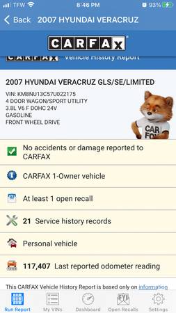 2007 HYUNDAI VERACRUZ GLS/Limited - cars & trucks - by owner -... for sale in San Diego, CA – photo 10