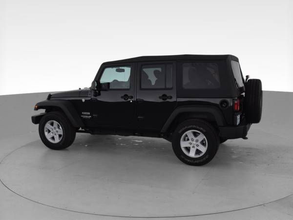 2017 Jeep Wrangler Unlimited Sport SUV 4D suv Black - FINANCE ONLINE... for sale in Chicago, IL – photo 6